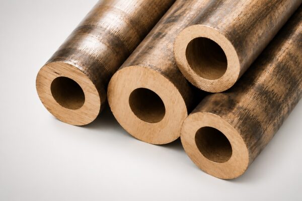NBR BAR-BRONZE-2-1/4X1-1/2 LG2 Bronze Bar (Hollow) 38.1x57.15x304.8mm