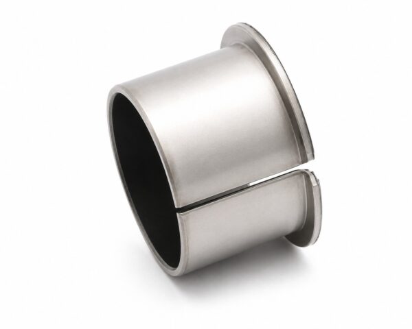 NBR MB0608DUF12 PTFE-Lined Steel-Backed Flanged Bush 6.0x8.0x8.0mm