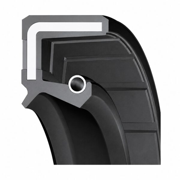 1000-1250-125VC Oil Seal - 1" x 1.25" x 0.125" (Nitrile)
