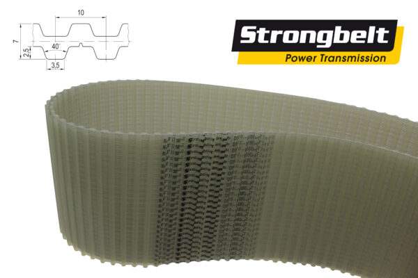 PIX DT10-1200 Double Sided Timing Belt (DT10) - 1200mm Pitch Length