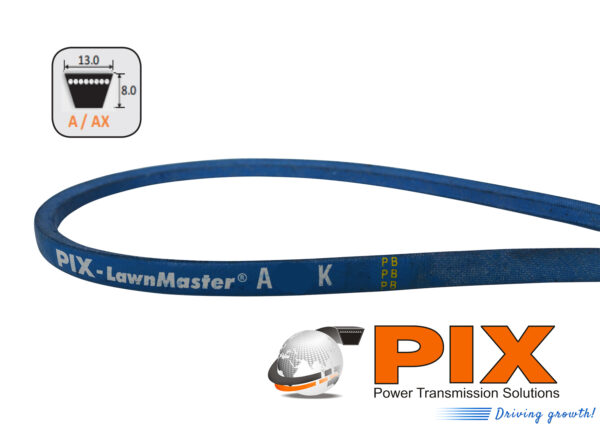 PIX A19K Kevlar Lawn & Garden V-Belt (A Section, Kevlar) - 19″ Inside Length