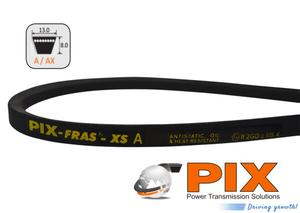 PIX A58-FRAS FRAS V-Belt (A Section) - 58″ inside length