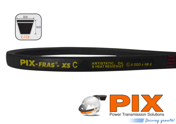 PIX C144-FRAS FRAS V-Belt (C Section) - 144″ inside length