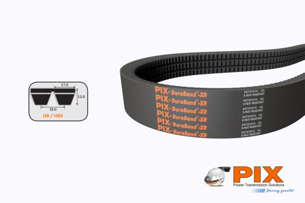 PIX HBX-50 Banded V-Belt (BX Section)