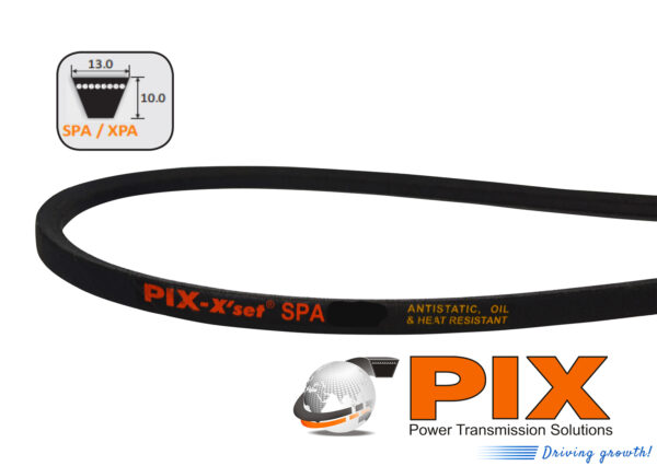 PIX SPA-982 Wedge V-Belt (SPA Section) - 982mm Pitch Length