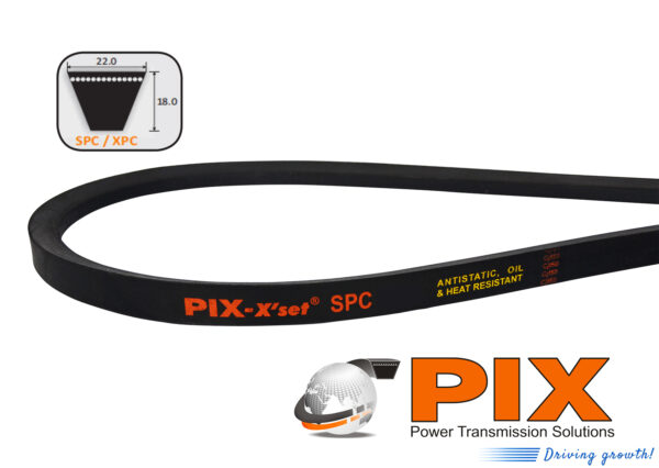 PIX SPC-2025 Wedge V-Belt (SPC Section) - 2025mm Pitch Length
