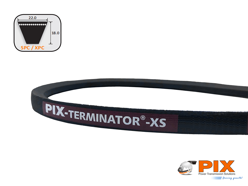 PIX TR-SPC-5000 Terminator V-Belt (SPC Section) - 5000mm pitch length