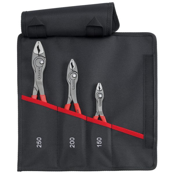 Knipex TwinGrip Slip Joint Pliers Set 3pc