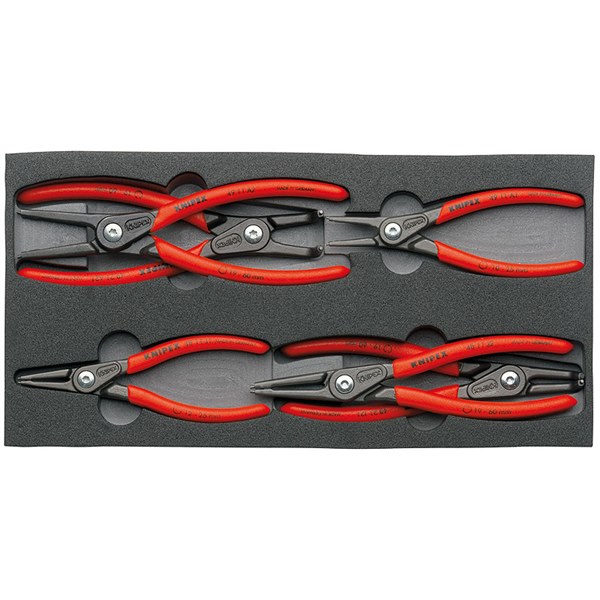 Knipex Circlip Plier Set - Foam Tray