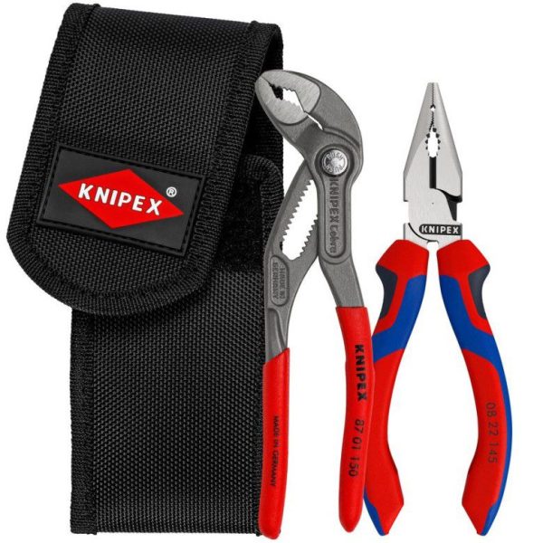 Knipex Mini Plier Set In Belt Pouch
