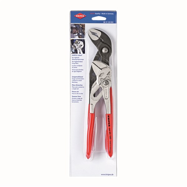 Knipex Plier Wrench & Cobra Set