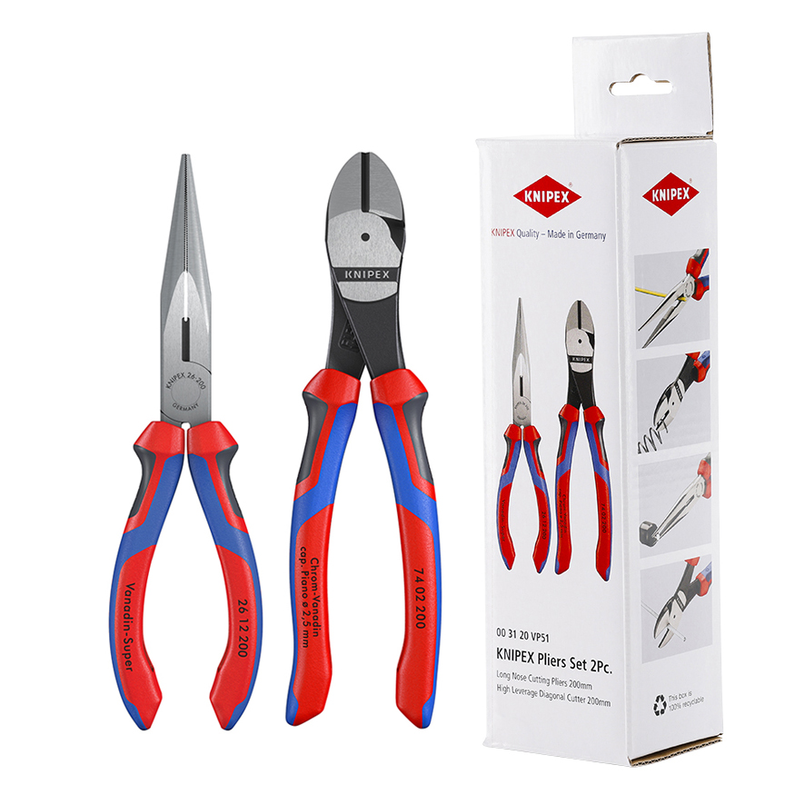 Knipex Cutting and Gripping Set 2pc