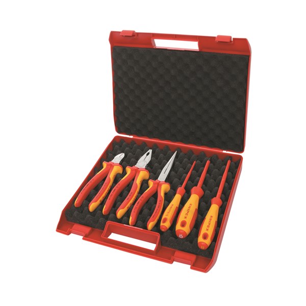Knipex 1000V Pliers & Screwdriver Set - 6pc