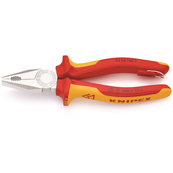 Knipex Combination Pliers - Tethered