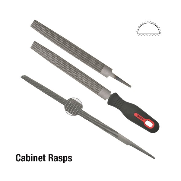 Toledo Cabinet Rasp Second Cut - 250mm