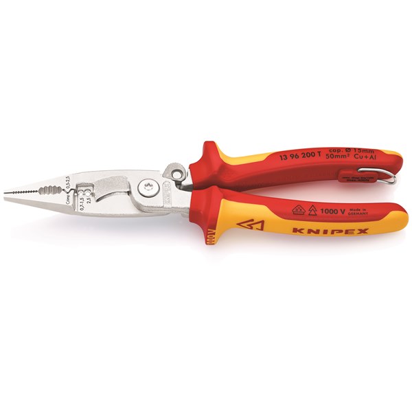 Knipex Electrical Installation Pliers - Tethered