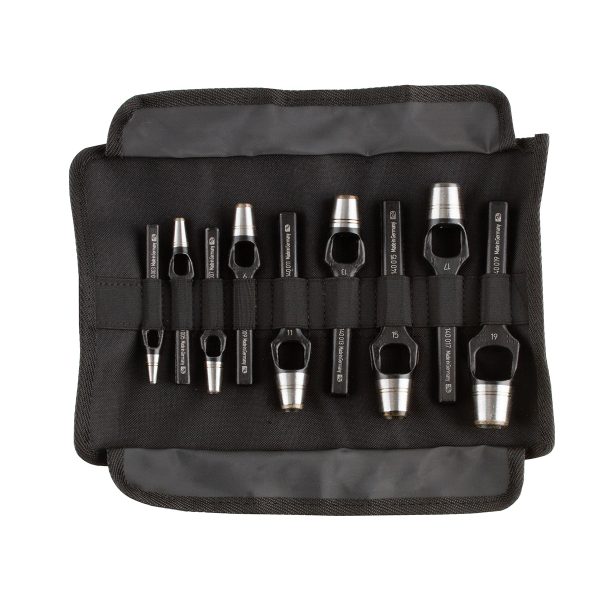 Rennsteig Hollow Wad Punch Set - 9 Pc.
