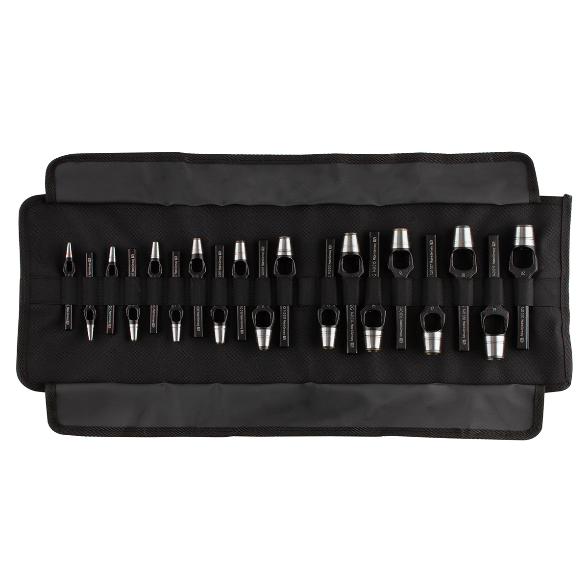 Rennsteig Hollow Wad Punch Set - 19 Pc.