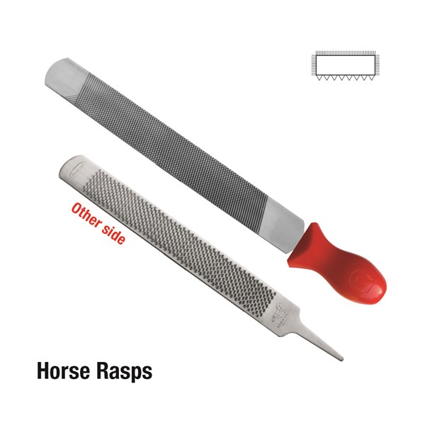 Toledo Plain Thin Horse Rasp Very Course - 350mm