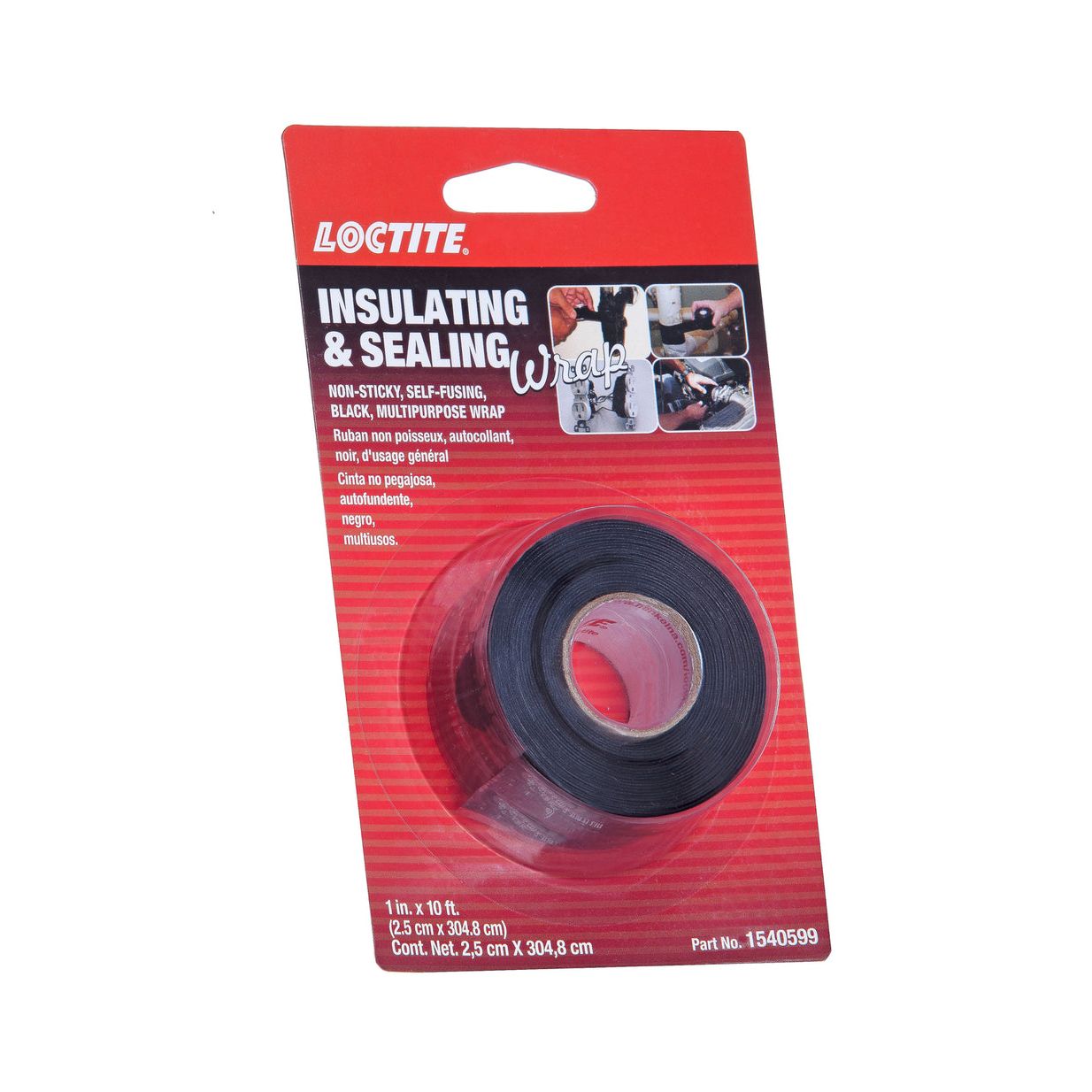 Loctite SI 5075 Silicone Repair Insulating & Sealing Wrap - Black - 3.05m Roll
