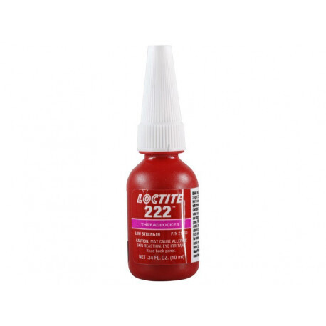 Loctite 222 Threadlocker - Low Strength - Purple - 10ml Bottle