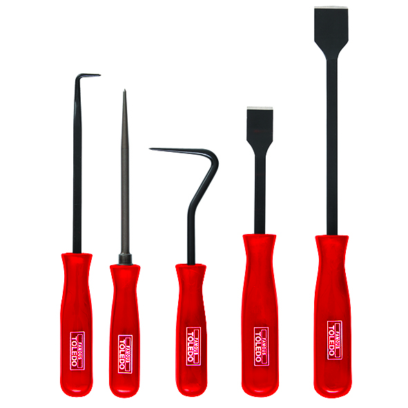Toledo Scraper & Hook Set - 5 Pc