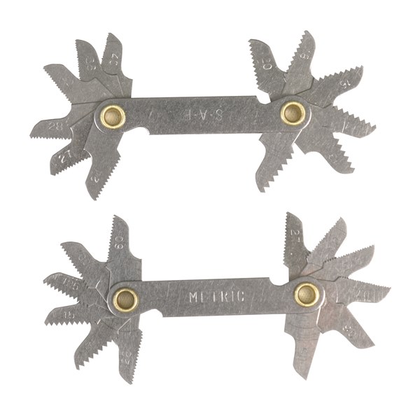 Toledo Thread Pitch Gauge Set - 2 Pc.