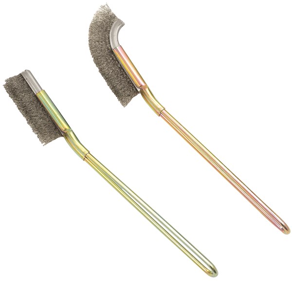 Toledo Stainless Steel Bristles Cleaning Brush Set 2 Pc