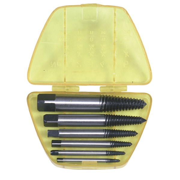 Toledo Screw Extractor Set - 6 Pc