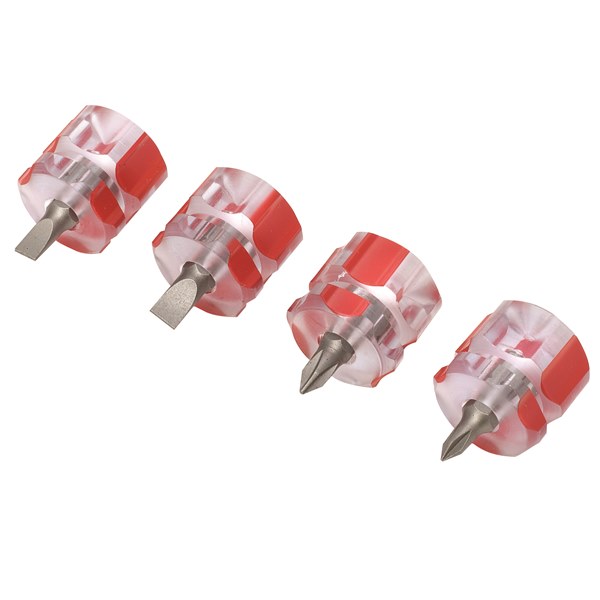 Toledo Screwdriver Set Stubby Phillips & Slotted 4 Pc.
