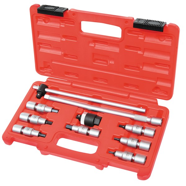Toledo Universal Joint Socket Set (3/8" Sq. Dr.) Torx T20-T50 10 Pc.