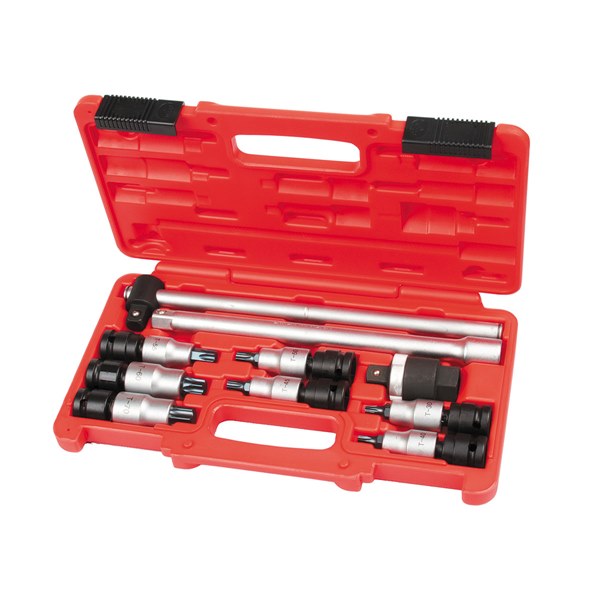 Toledo Universal Joint Socket Set (1/2" Sq. Dr.) Torx T20-T50 10 Pc.