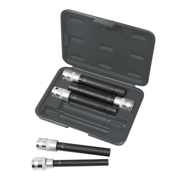 Toledo E-Star Socket Set Extra Long 1/2" - 5 Pc.