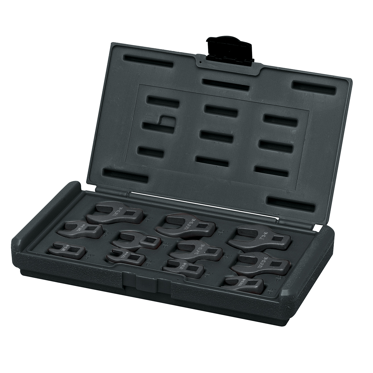 Toledo Crowfoot Wrench Set 3/8" - SAE (3/8"-1") 11 Pc