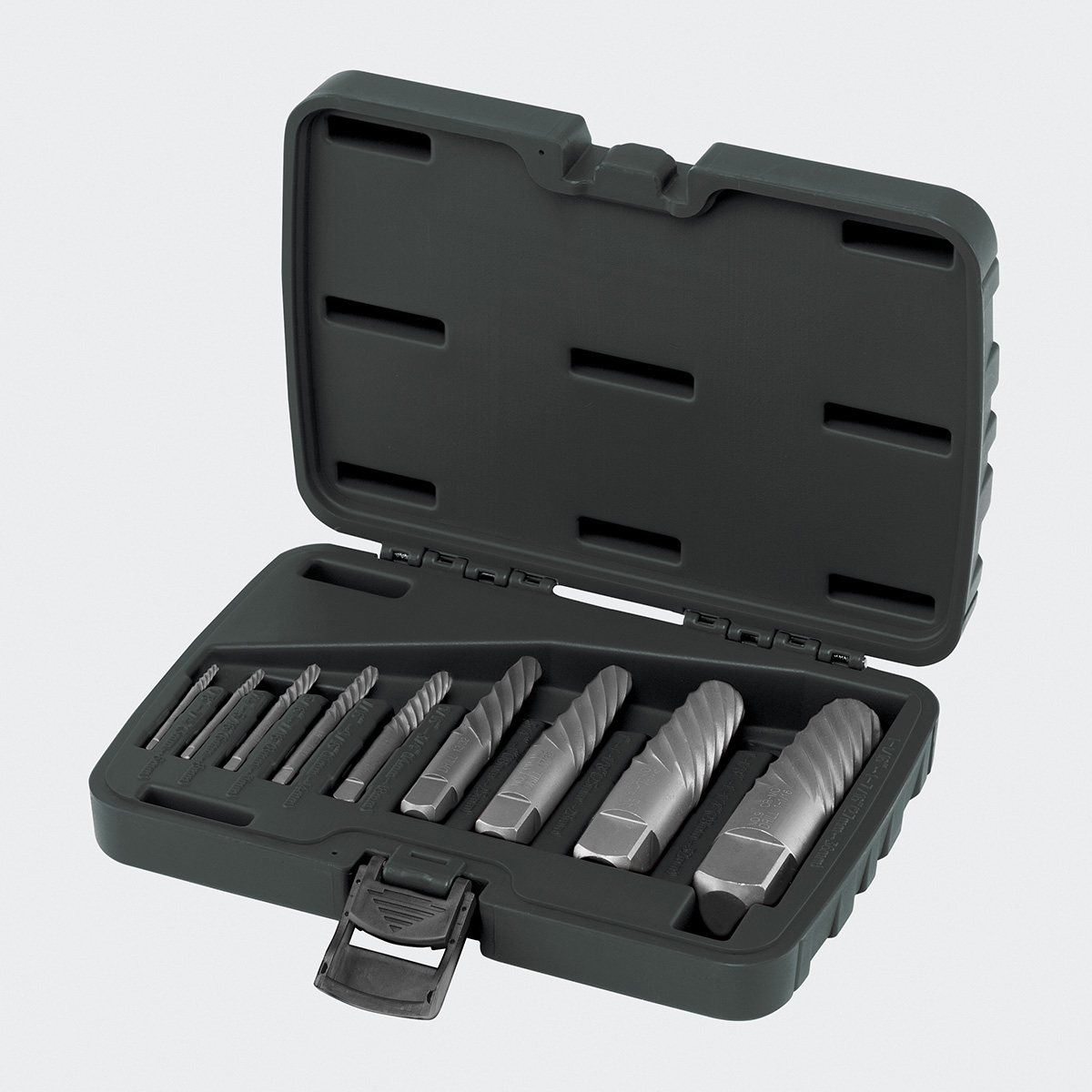 Toledo Screw Extractor Set - Heavy Duty 9 Pc