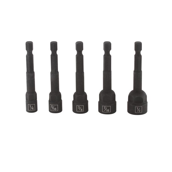 Toledo Twist Extractor 1/4" Impact Driver - 5Pc.