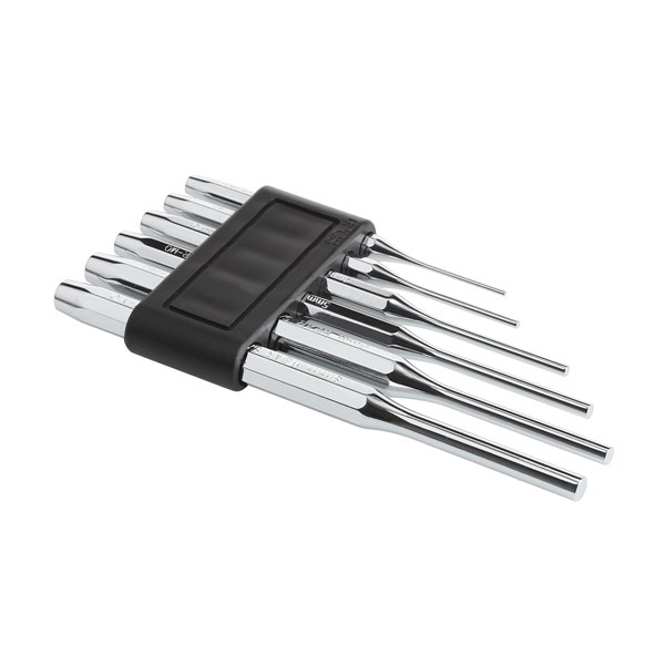 Toledo Pin Punch Set - Cr-Moly Polished 6 Pc.