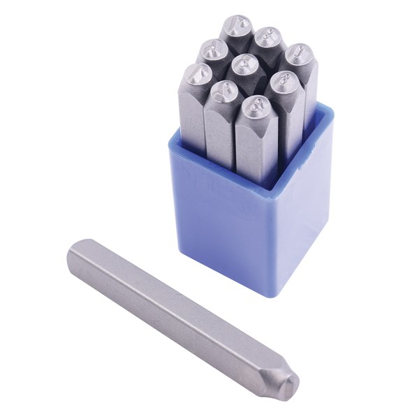 Toledo Number Punch Set - 3mm (1/8")