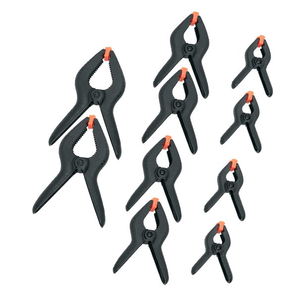 Toledo Spring Clamp Set - 10 Pc.