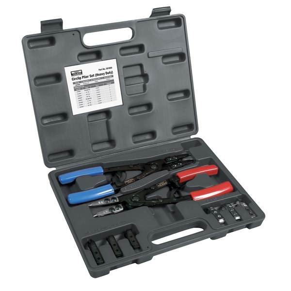 Toledo Circlip Plier Set - Heavy Duty 270mm 18 Pc
