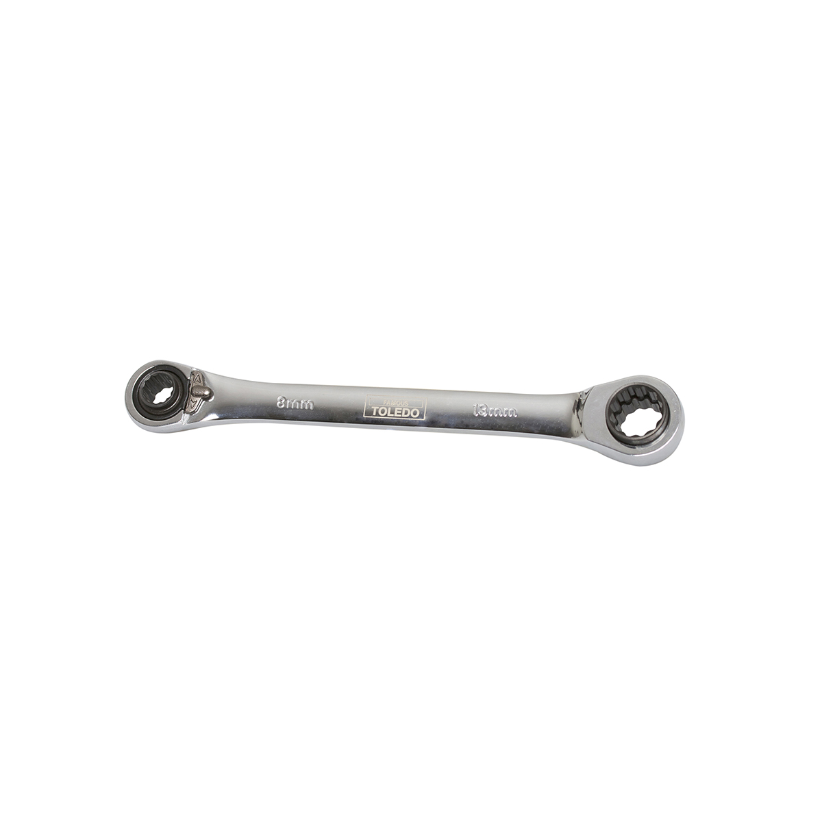 Toledo Ratchet Wrench, Dual Head - Metric 8, 10, 12, 13 (mm)