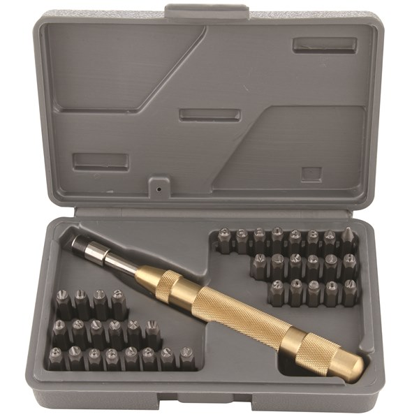 Toledo Letter & Number Punch Set - Automatic