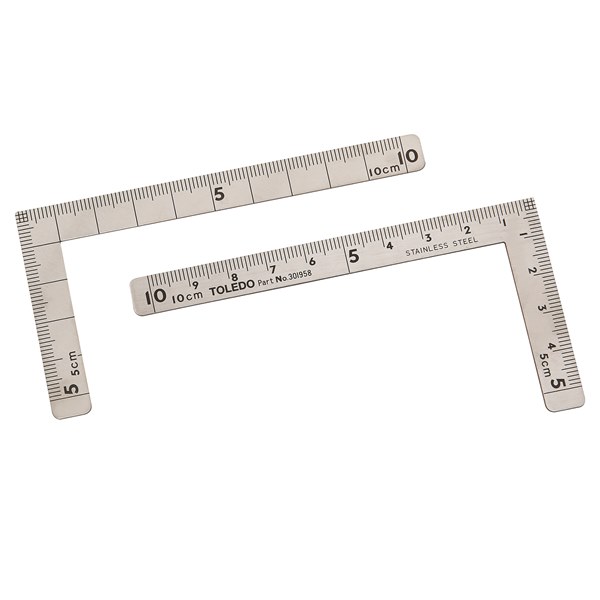 Toledo Mini Square Metric - 150 x 75mm