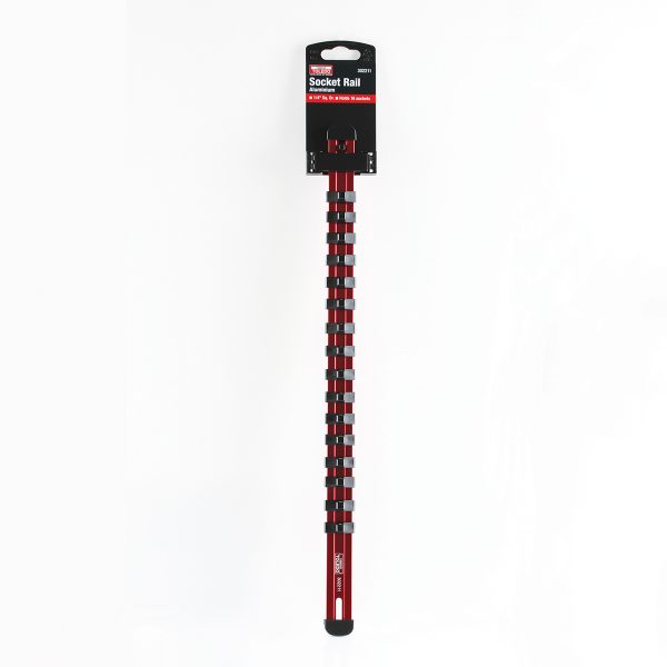 Toledo Aluminium Socket Rail 1/4" - Heavy Duty