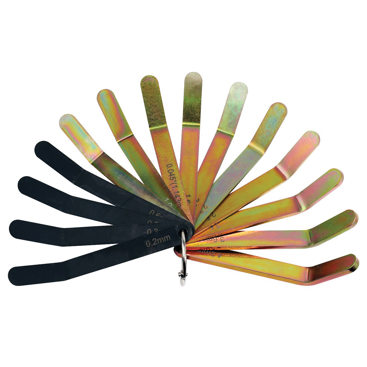 Toledo Feeler Gauge - 14 Blade Metric (0.2 - 4.2mm)