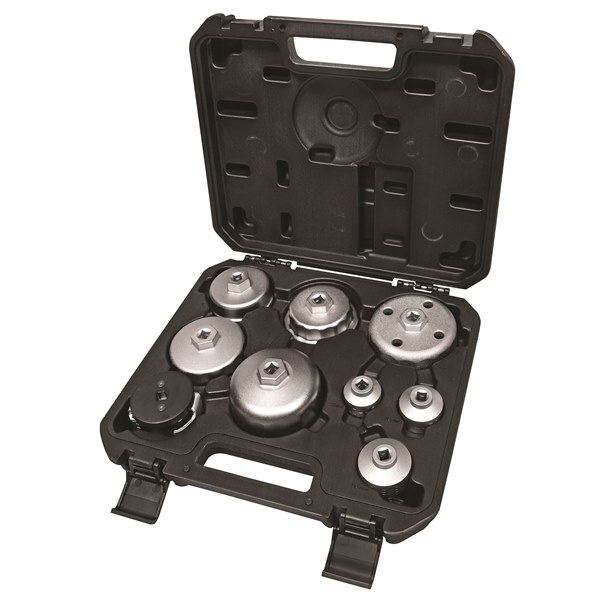 Toledo Oil Filter Cup Wrench Set - 9 Pc