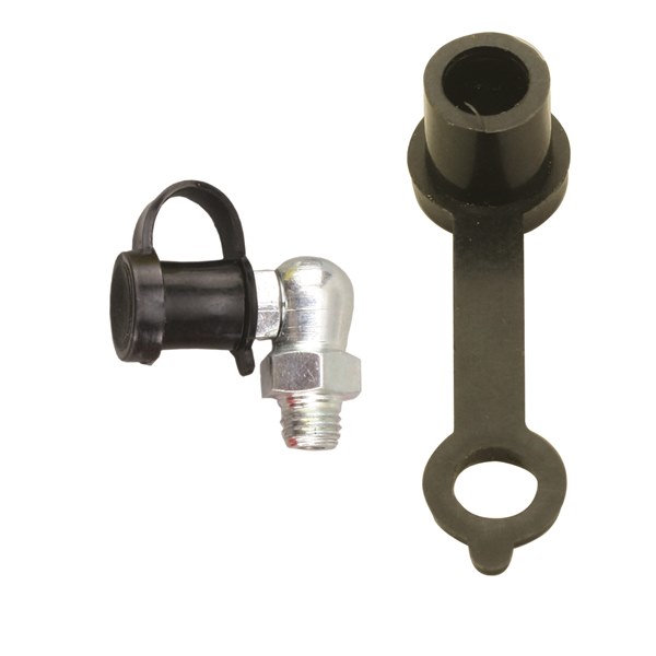 Toledo Grease Nipple Protective Caps - Black 50 Pack