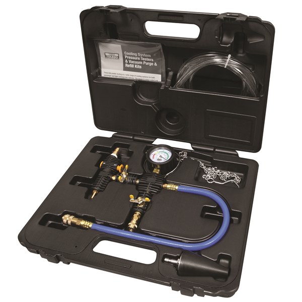 Toledo Cooling System Pressure Vacuum Refill Kit - 3 Pc