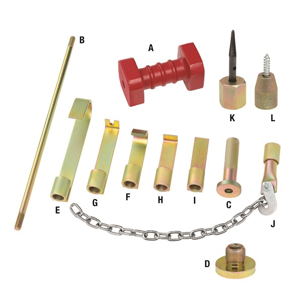 Toledo Slide Hammer Dent Removal Kit