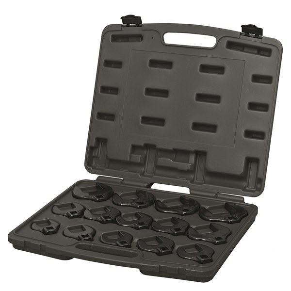 Toledo Crowfoot Wrench Set 1/2" - SAE (1 1/16" - 2") 14 Pc